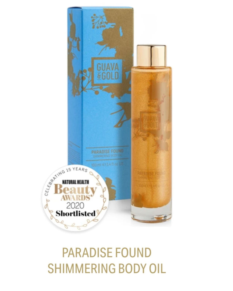Luxury Skincare - Golden Body Oil best eco friendly skincare UK