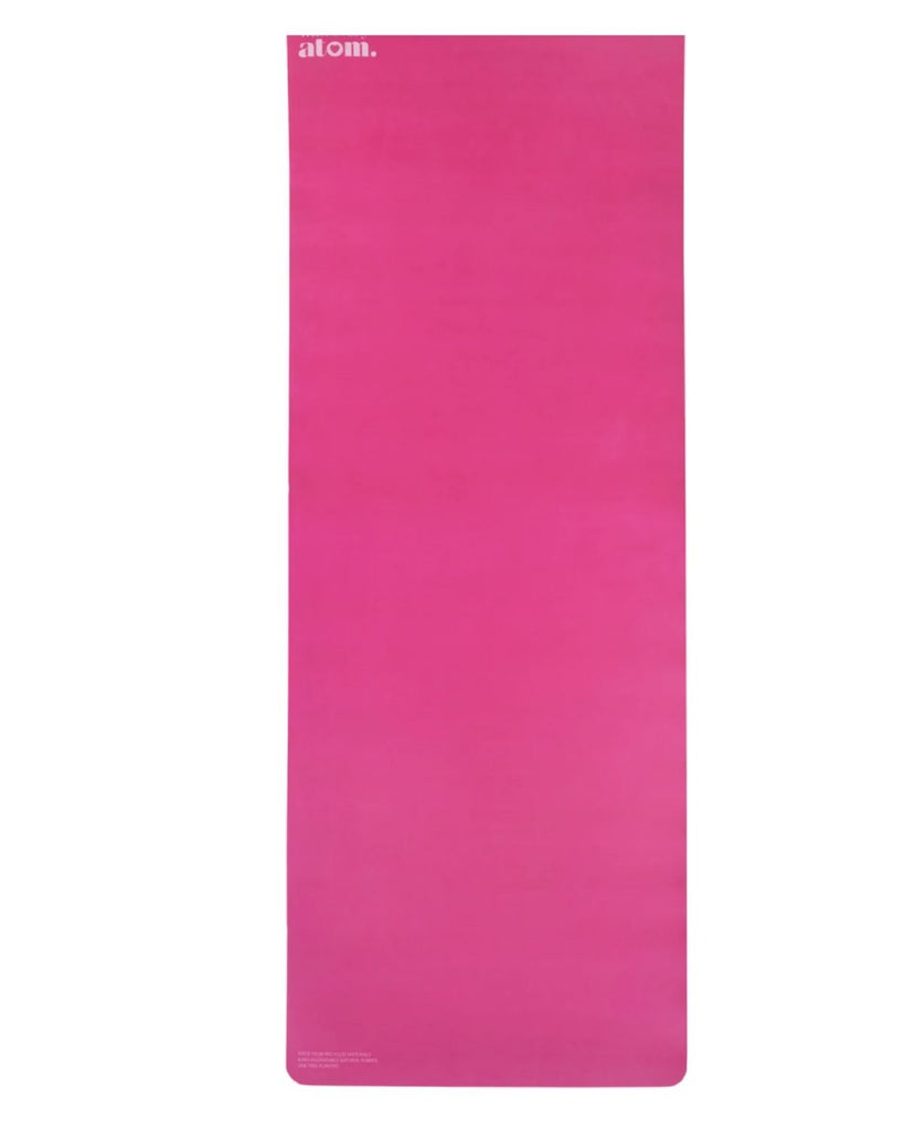 Pink Eco Friendly Yoga Mat from Ethical Yoga Brand With Every Atom
