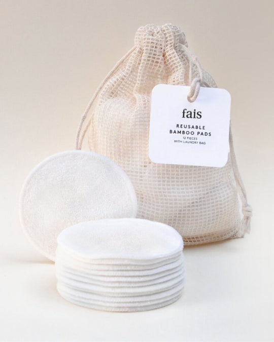 Reusable Bamboo Pads Set