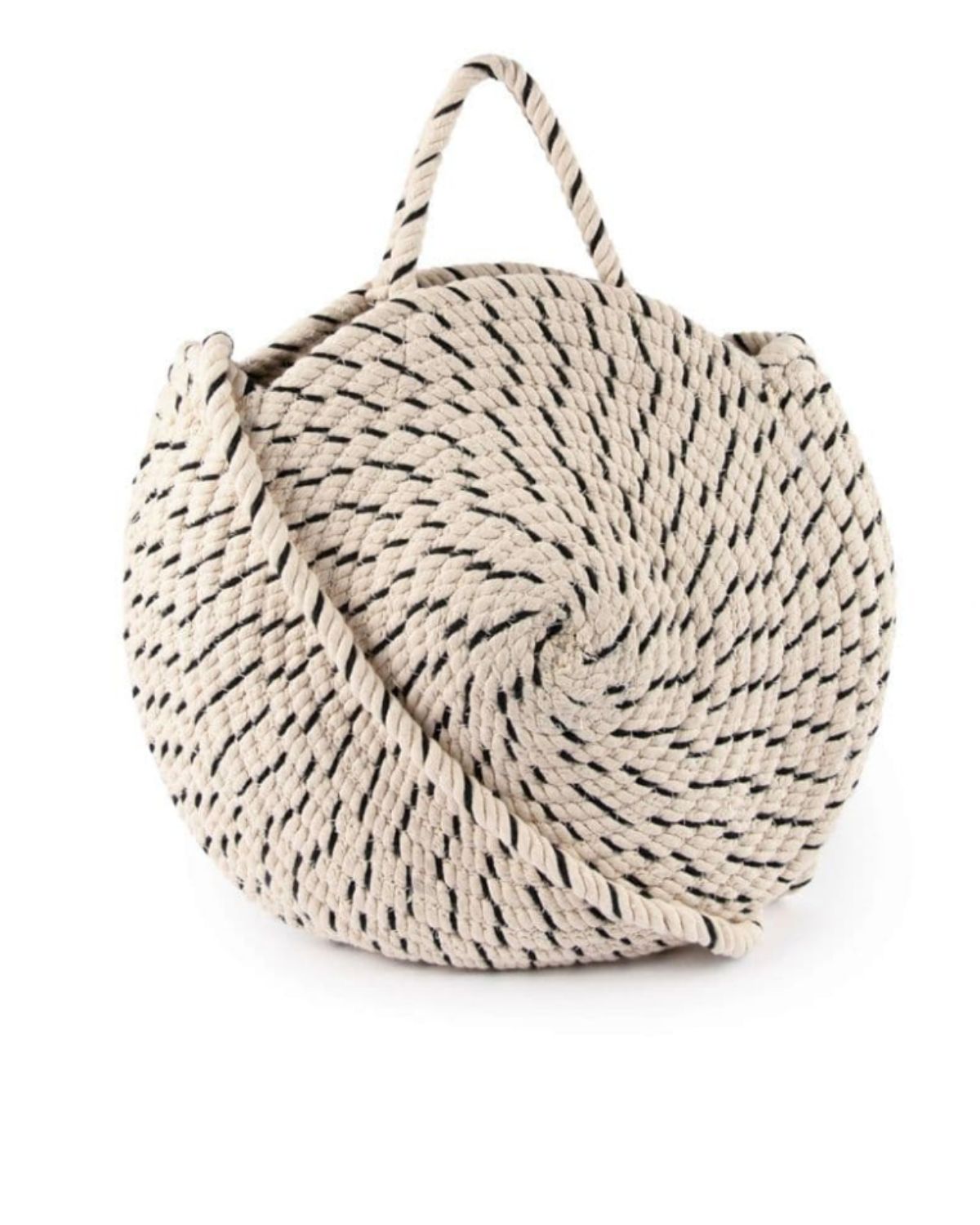 Large Round Rope Bag - Vegan Handbags – The Positive Company