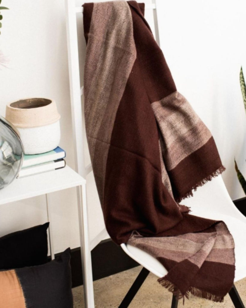 wool throw Melange Luxury Blankets & Bedspreads