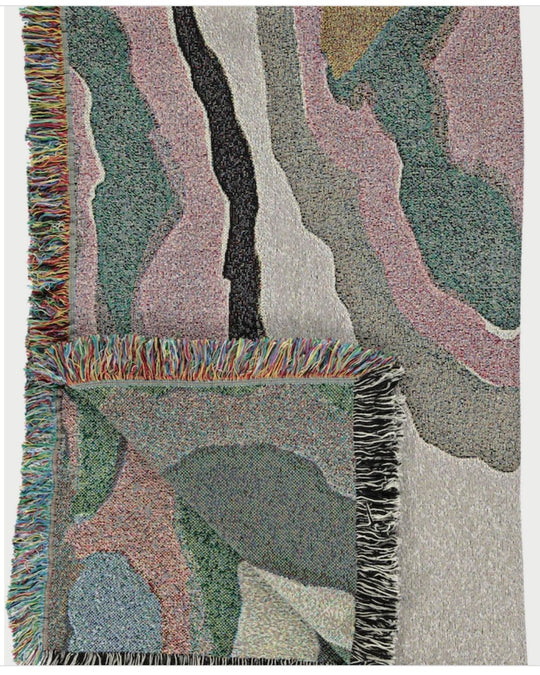 Unique Print Swirls Blanket