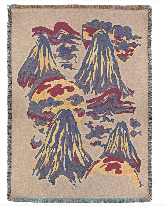 Mount Lucio Picnic Blanket-Throw