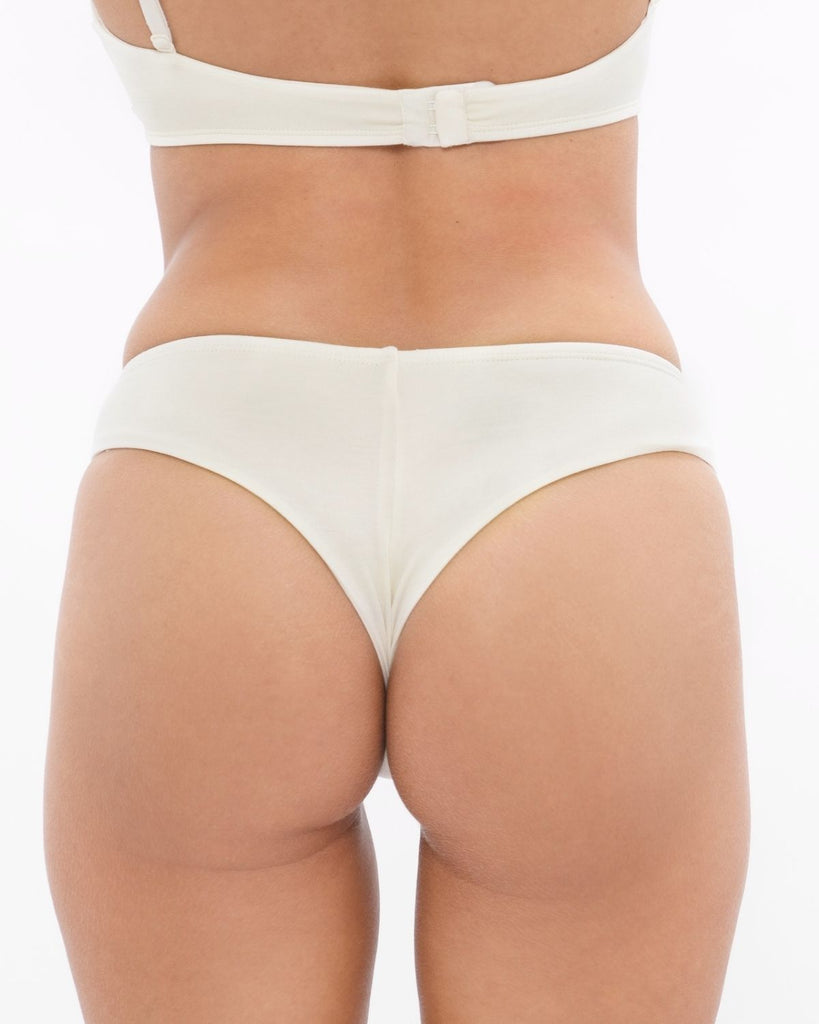 white tonga briefs - Ethical & Sustainable Underwear UK