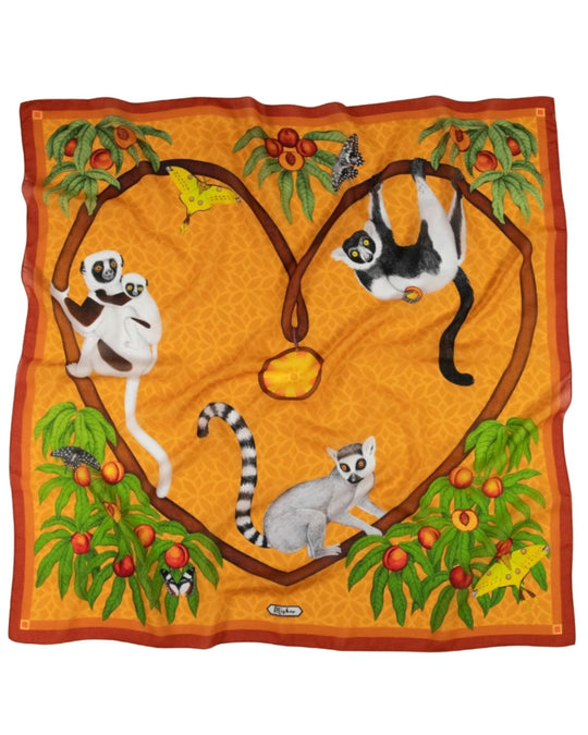 LEMURS OF MADAGASCAR TENCEL SCARF