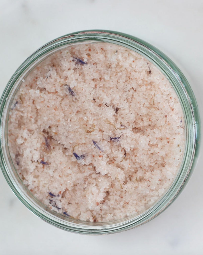 luxury bath salt lavender