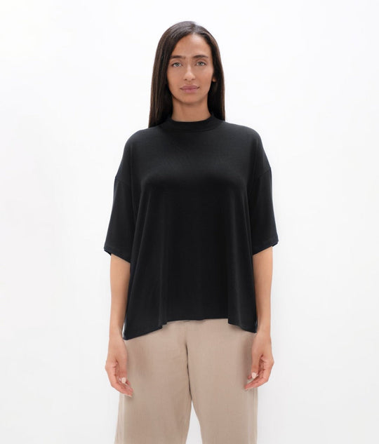 Beirut BEY - Boxy Tee - Black Sand