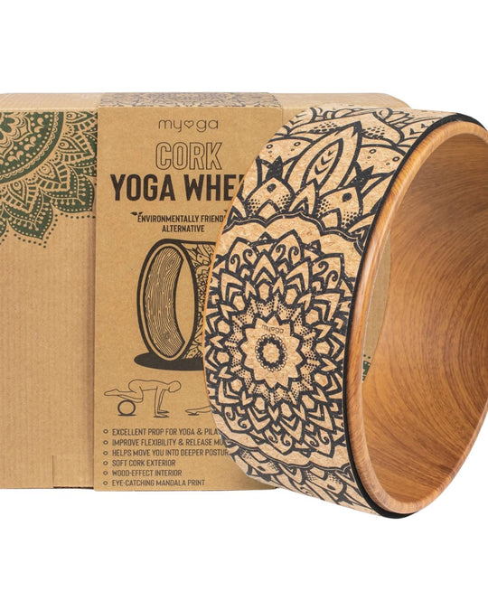 Complete Eco-Friendly Yoga Kit - Cork Mat, Recycled Bag, Cork Block &  Reusable Bottle