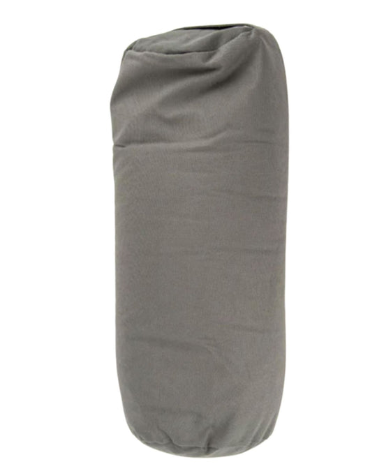 Grey Buckwheat Support Bolster Pillow