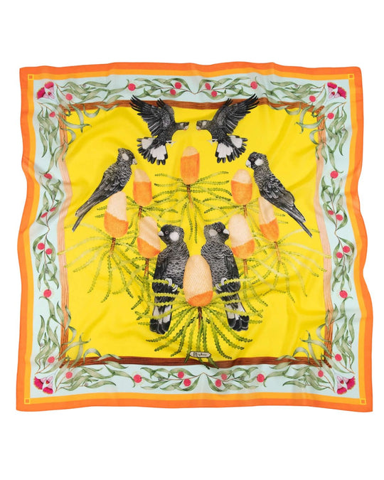 Carnaby's Cockatoos Tencel Scarf