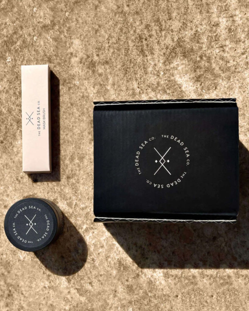 luxury skincare giftset - black mineral mud musk kit