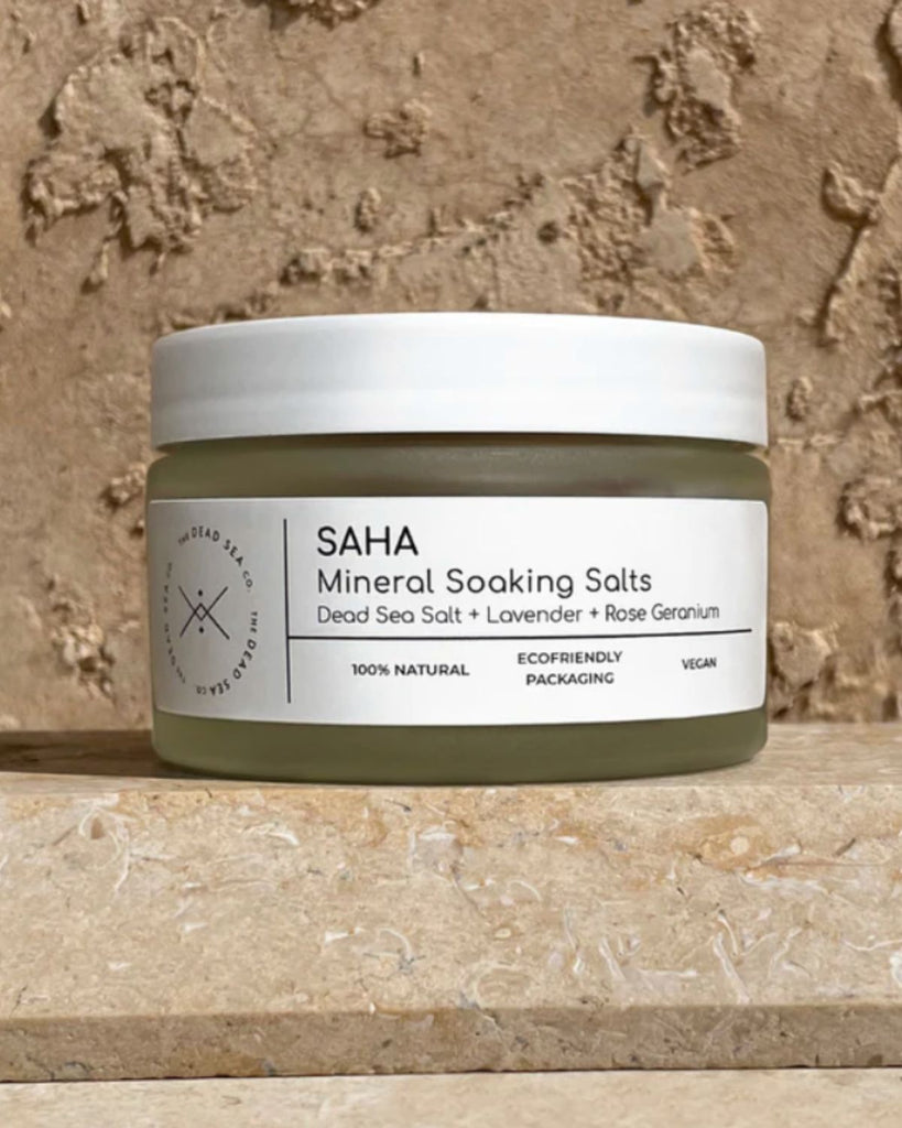 SAHA - mineral soaking bath salts