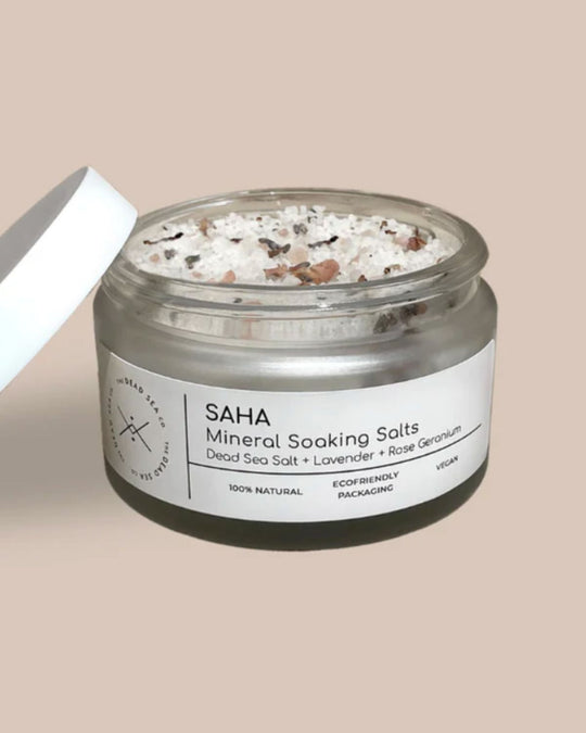 SAHA MINERAL BATH SOAKING SALTS