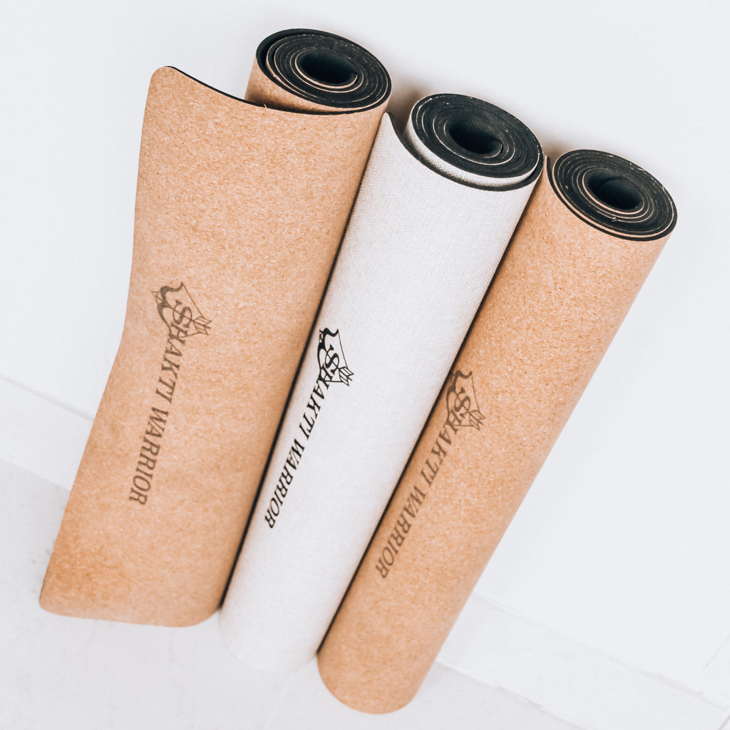 Best UK Eco Friendly Yoga Mat made with Cork from Shakti Warrior