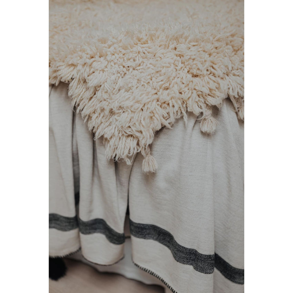 Narin - Linen Tencel & Cotton Blanket - Blankets