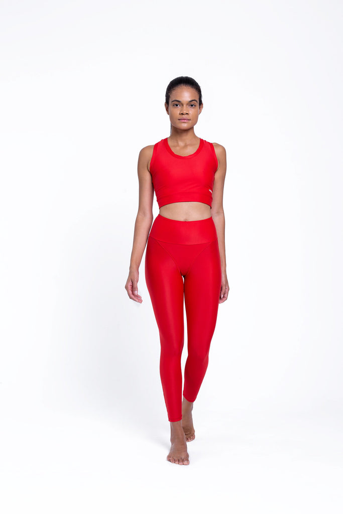 red bra - luxury activewear
