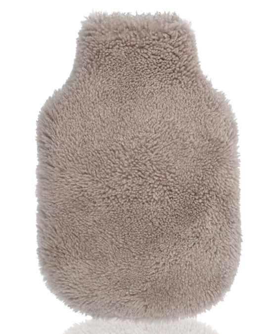 Mini Sheepskin Hot Water Bottle Gift Set