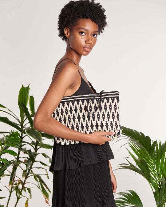 Organic Cotton Handloom Clutch Bag