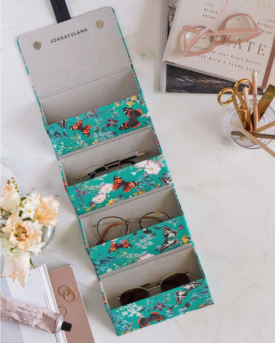 Eyewear Case 4 Slots Butterfly Spirit Collection