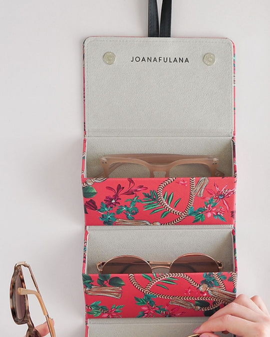 Vegan Leather Glasses Case | Burgundy Collection