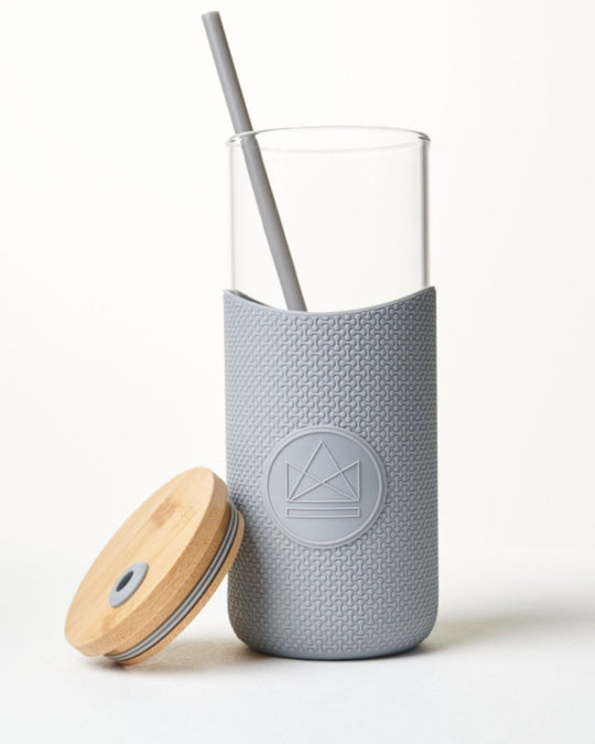 Grey Glass Tumbler - 1L